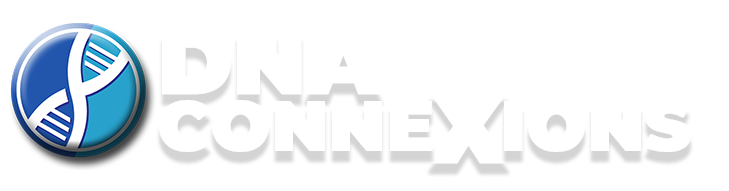 DNA ConneXions Logo White 721